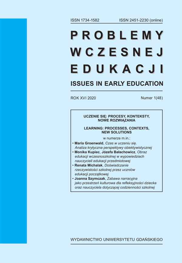 					Pokaż  Tom 48 Nr 1 (2020): Uczenie się: procesy, konteksty, nowe rozwiązania
				