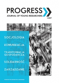 					View No. 1 (2017): Progress. Journal of Young Researchers
				