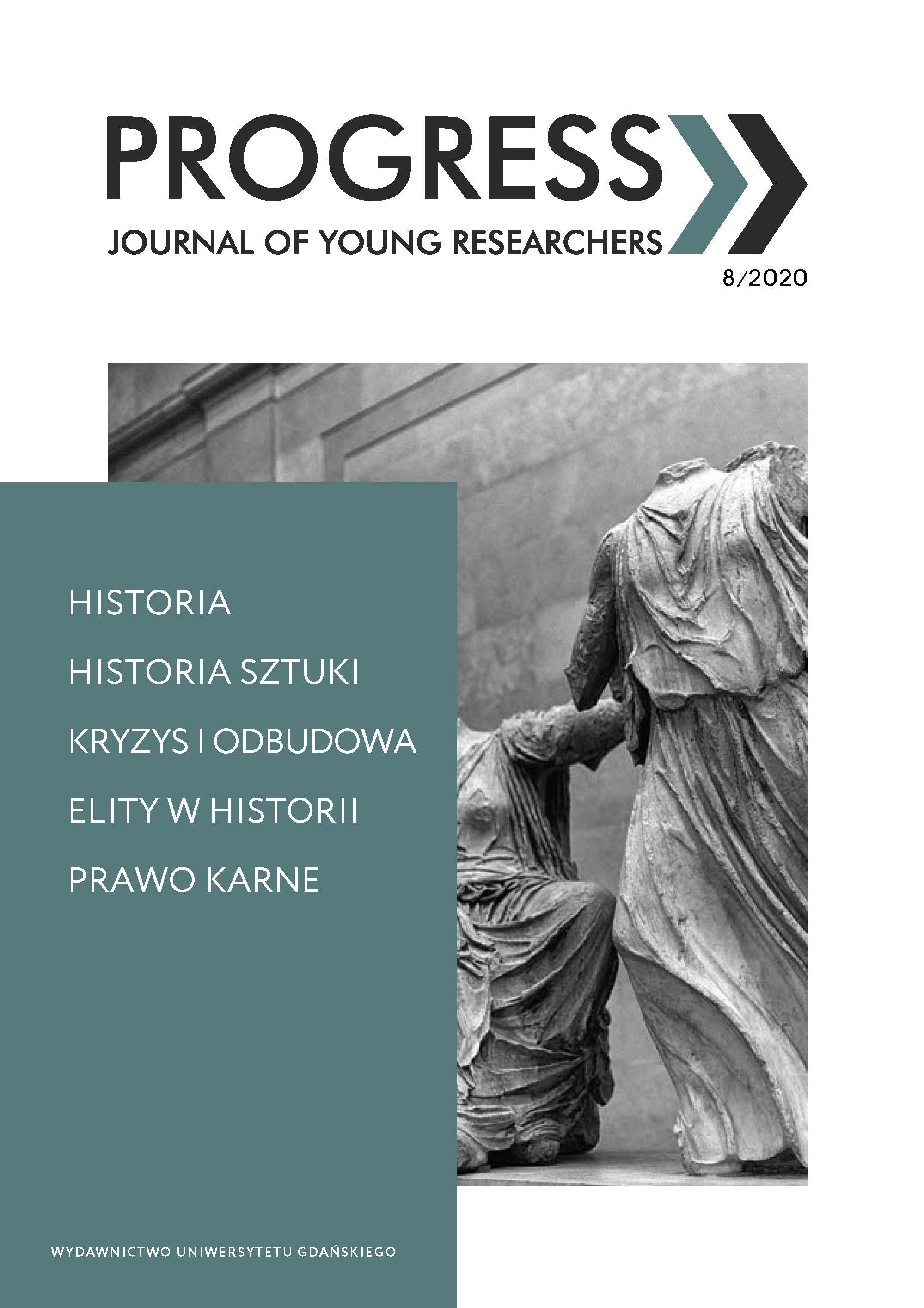 					Pokaż  Nr 8 (2020): Progress. Journal of Young Researchers
				